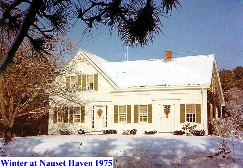 Main house in winter